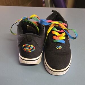 Heelys Black Sneakers with Colorful Laces